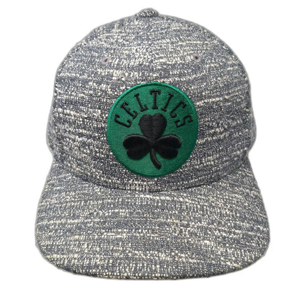 Mitchell & Ness Boston Celtics NBA Snapback Gray Green Black One Size Tweed Hat