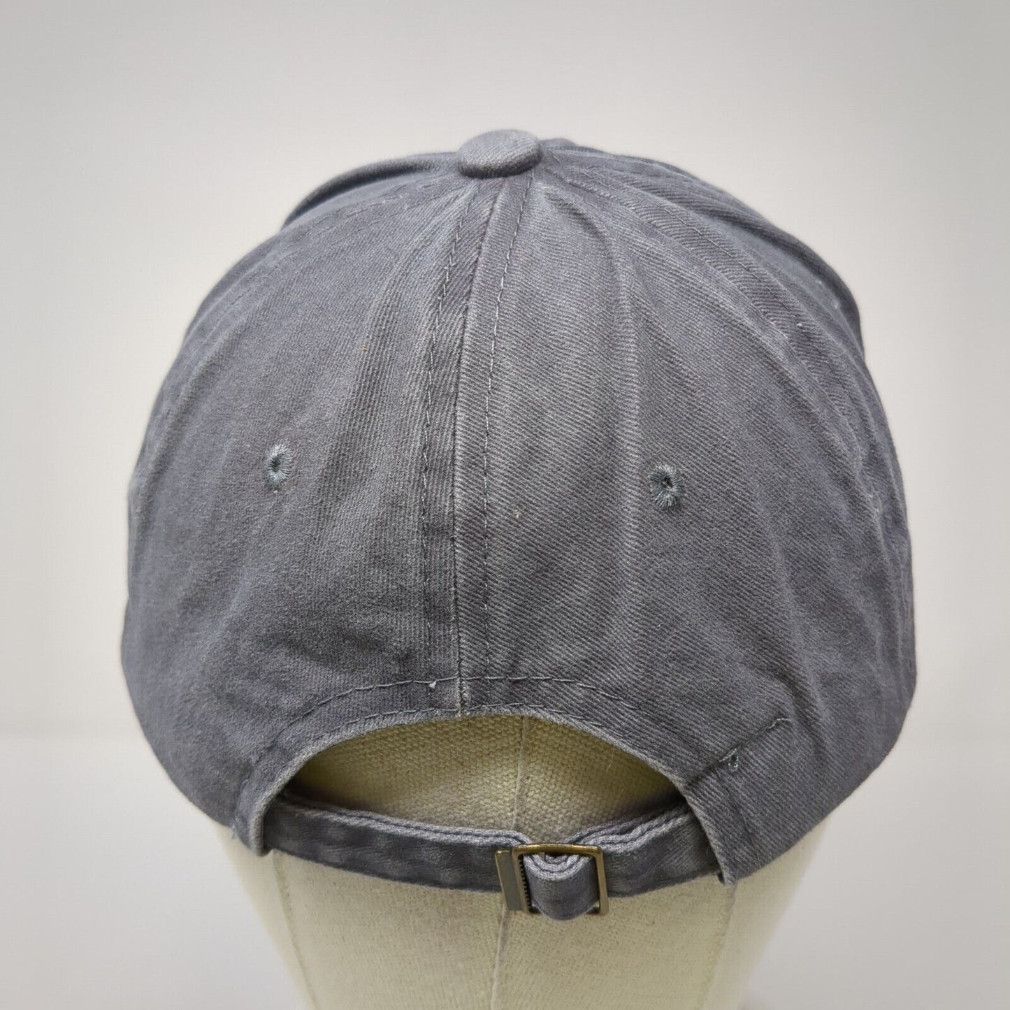Letter A Patch Slideback Hat Gray One Size Adjustable Vera New York