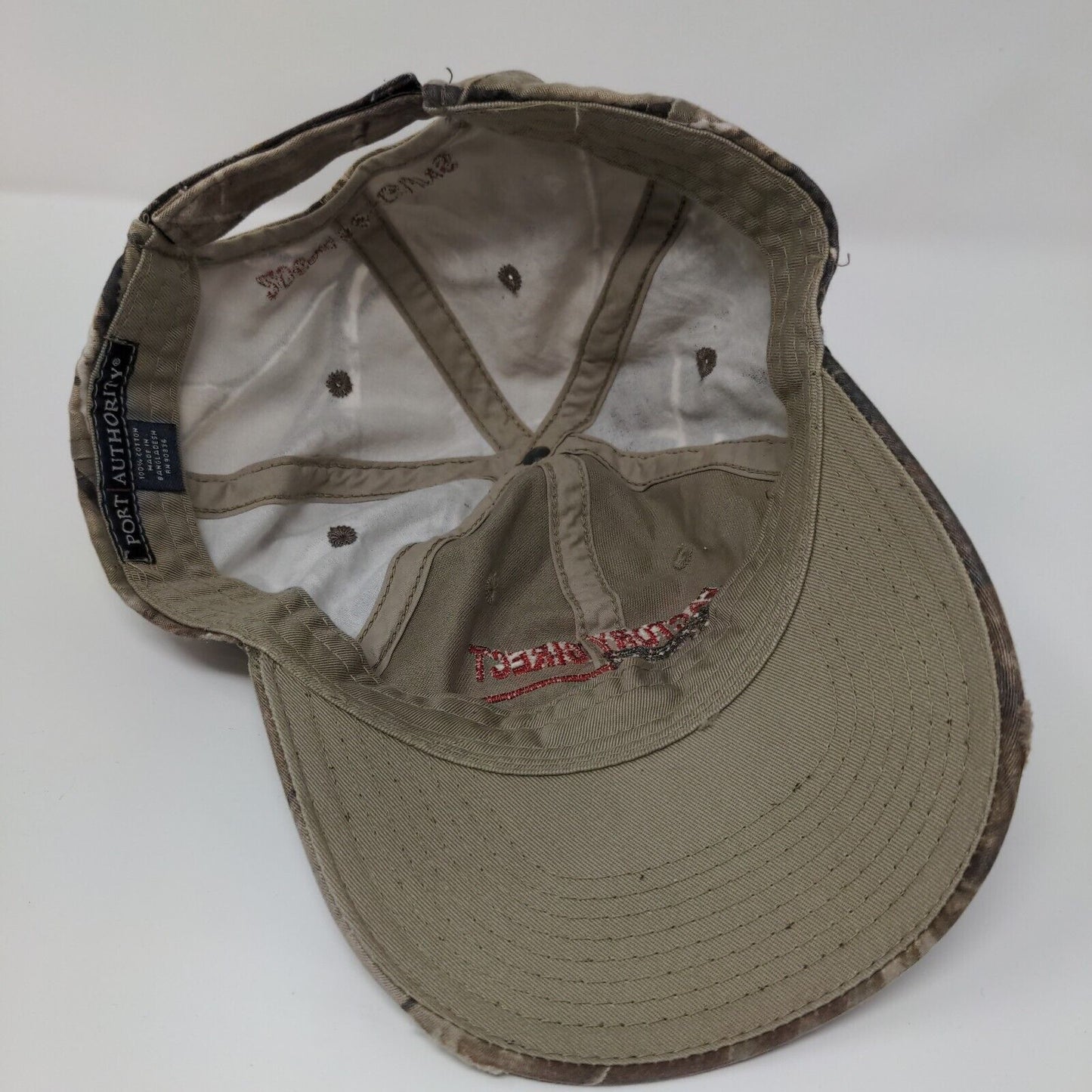 Factory Direct Gun Brokers Strapback Hat Camo One Size Embroidered