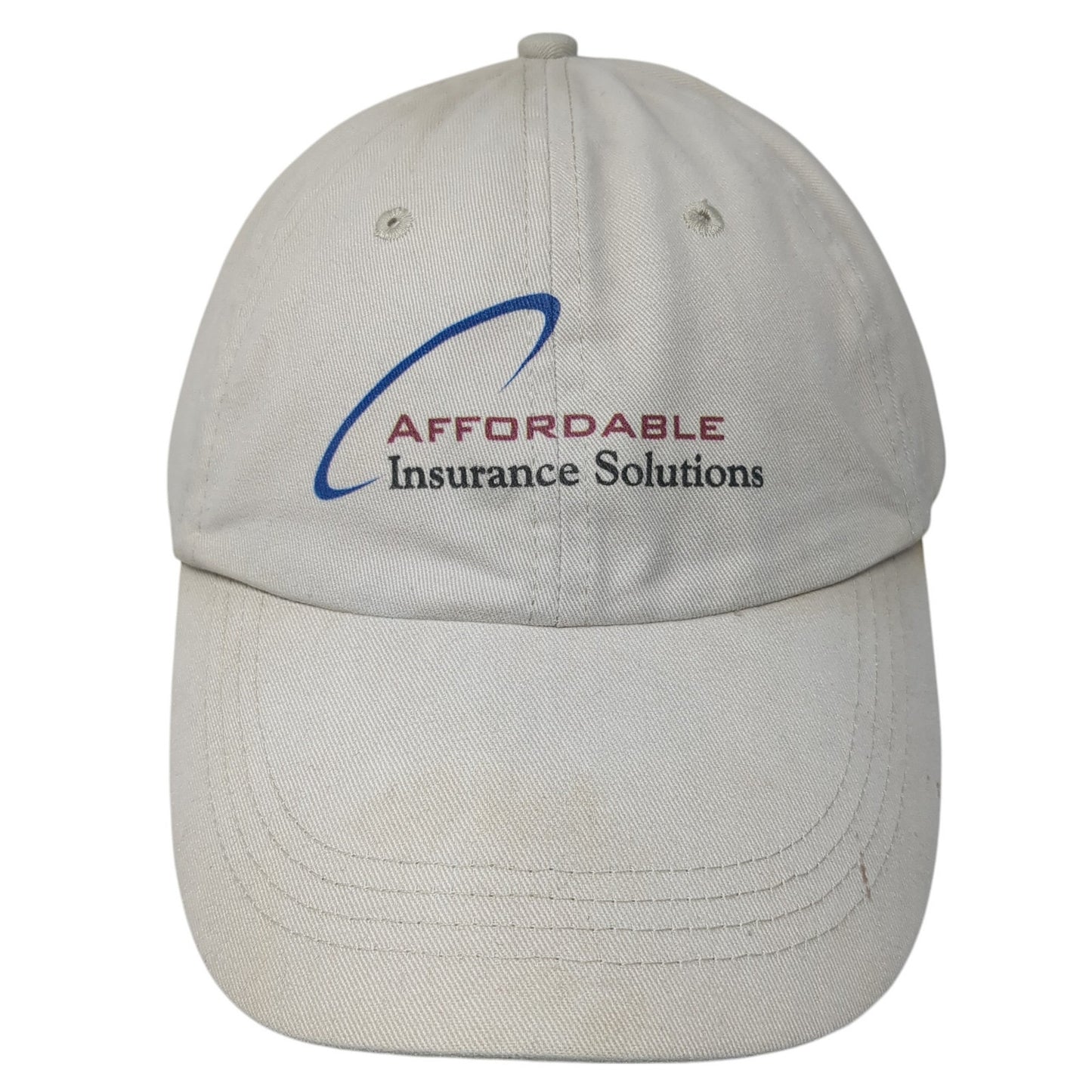 Affordable Insurance Solutions Baseball Cap Beige One Size Adjustable Anvil