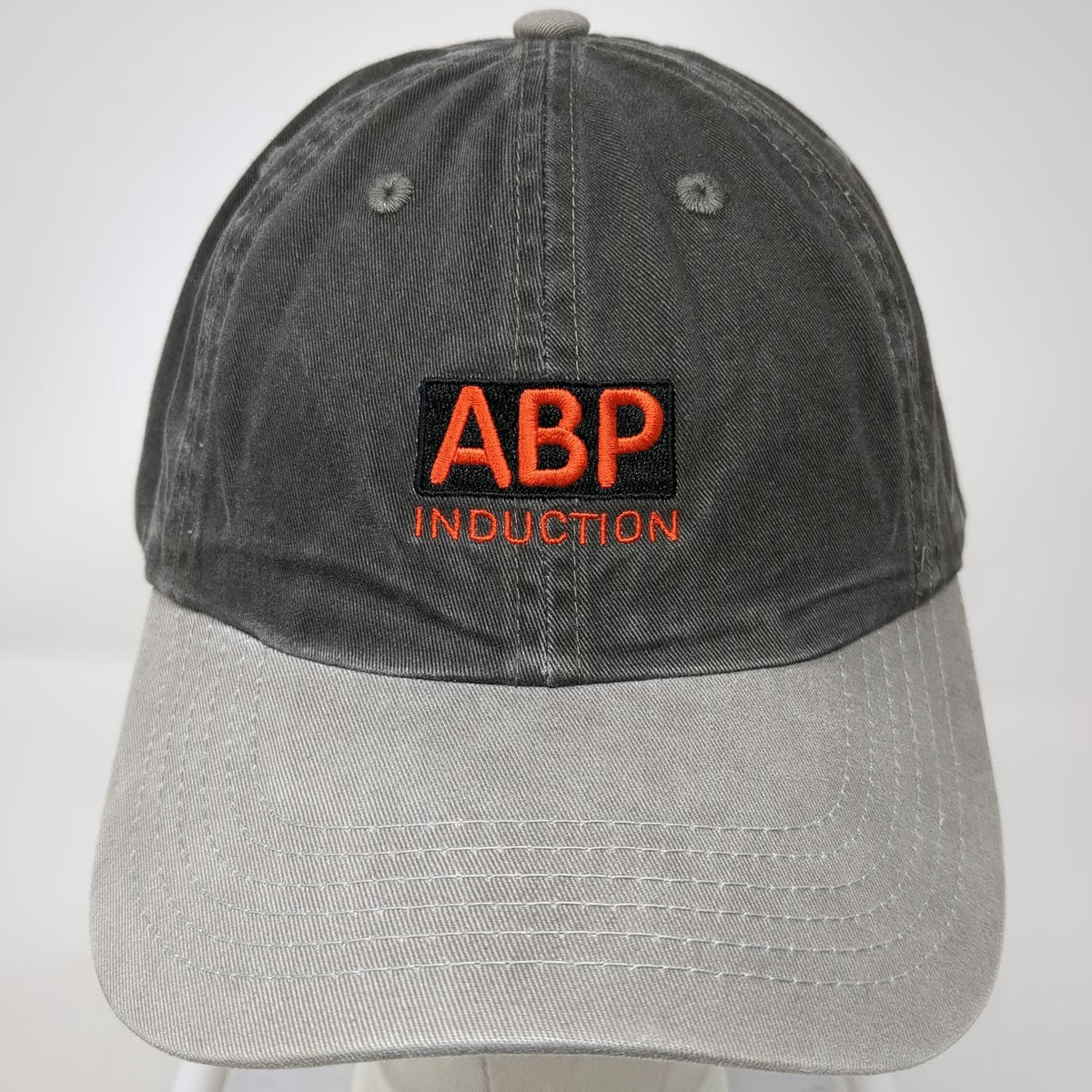 Port Authority Baseball Cap Gray One Size ABP Induction Embroidered Slideback