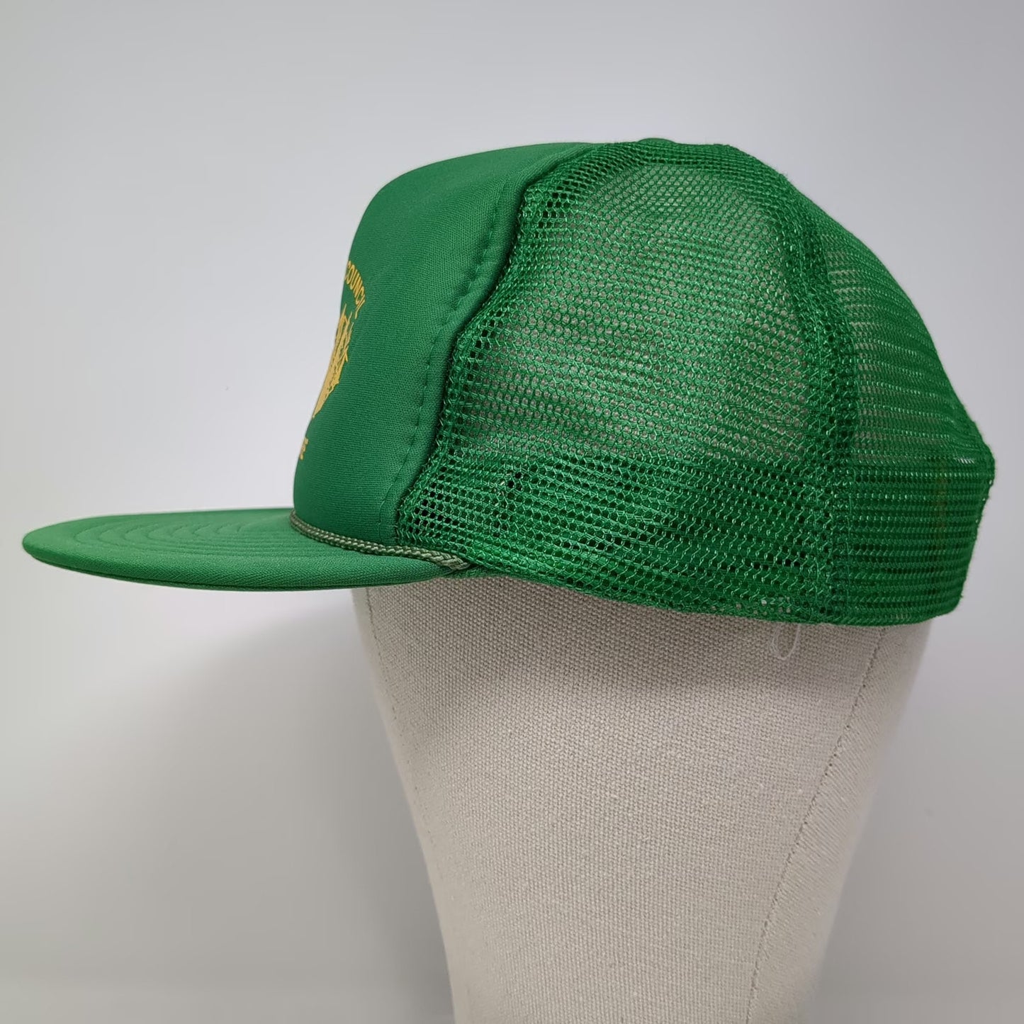 Nissin Green Trucker Hat One Size Snake River Council High Adventure Snapback