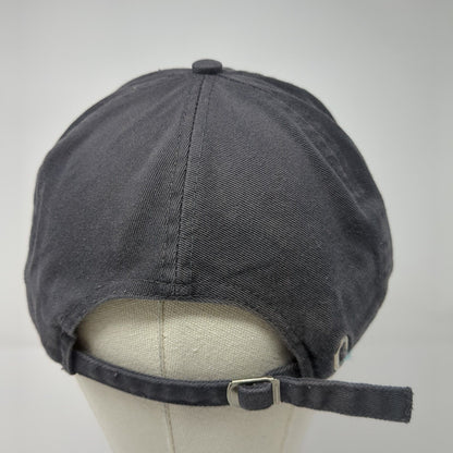 Atlanta GA Slideback Baseball Cap Gray One Size Adjustable Embroidered zkapz