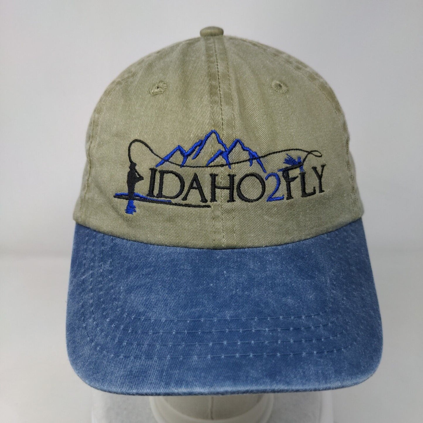 Idaho2Fly Men's Cancer Connection Slideback Hat Multicolor OS Port & Company