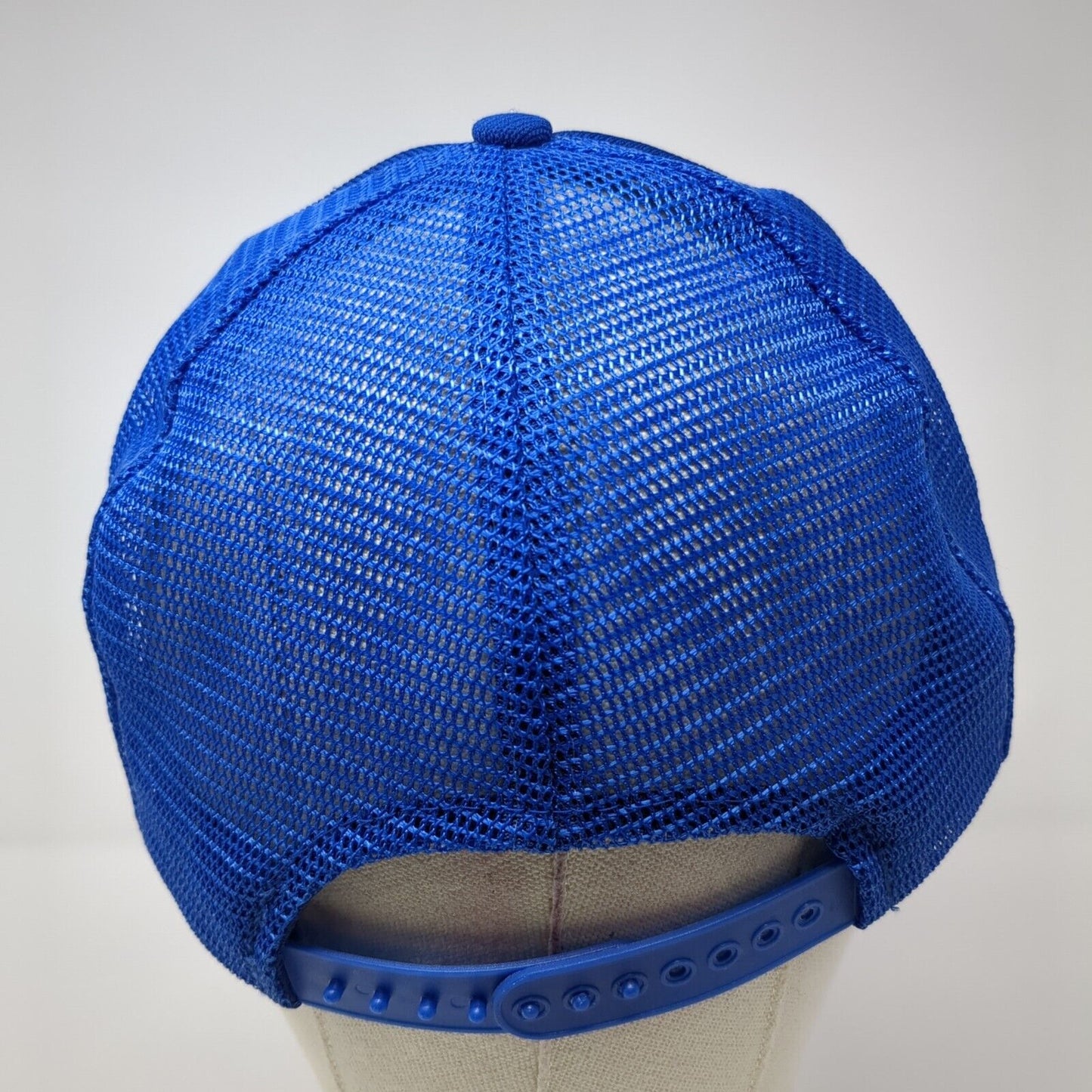 Air Force Patch Snapback Rope Trucker Hat Blue One Size Mesh Back