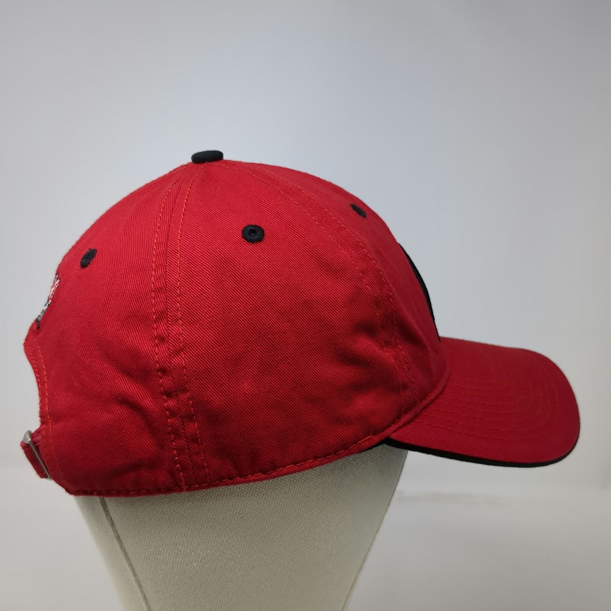 The Game Baseball Cap Red One Size Coors Light Beer Logo Slideback Cotton Hat