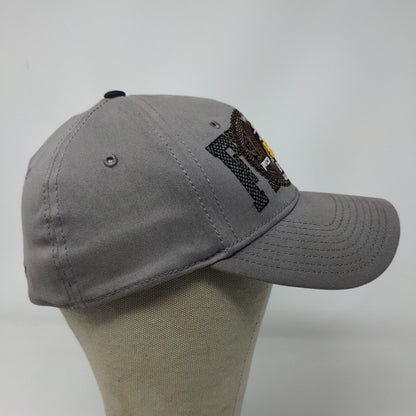 Main Gate Men's Fitted Hat Gray Size OSFM Embroidered Wrangler Rodeo 2008