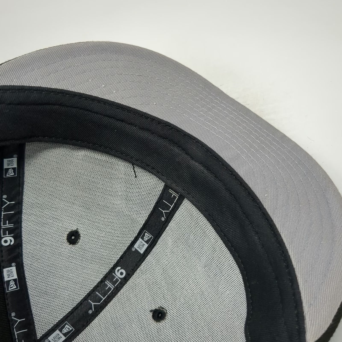 Utah Jazz NBA New Era Snapback Hat Black One Size HWC Nights Flat Brim 9FIFTY
