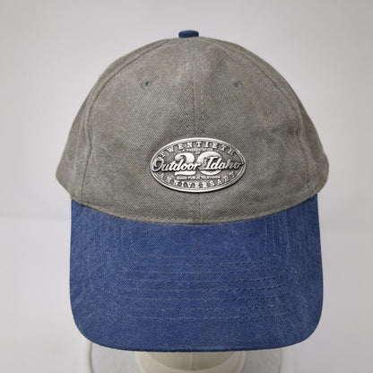 Outdoor Idaho Twentieth Anniversary Slideback Hat Gray OS Adjustable Fersten