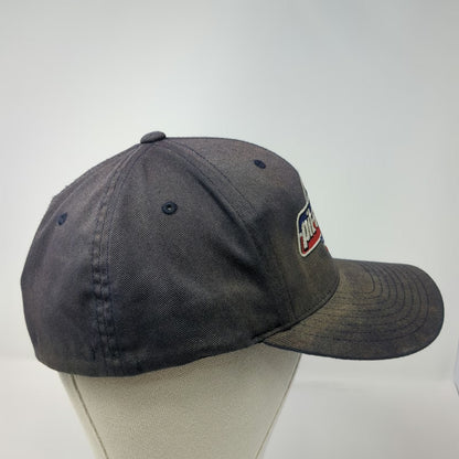 Port Authority pit-stop-USA Embroidered Logo Baseball Cap Blue XL Fitted Hat