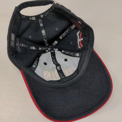 Minnesota Twins Slideback Hat Black Red Embroidered MLB New Era 9Forty Logo