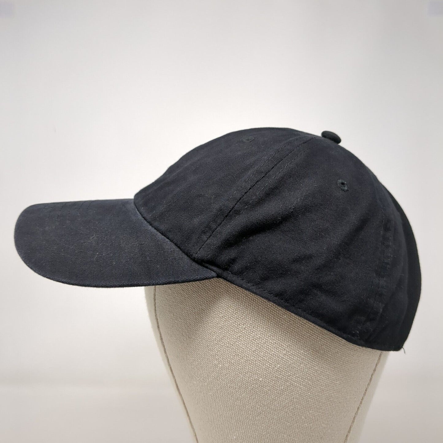 Urban Outfitters Slideback Hat Black OSFA Adjustable Solid Blank