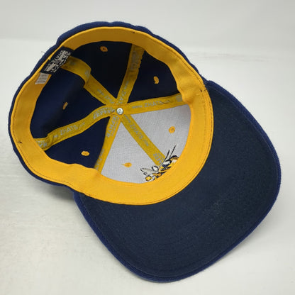 Georgia Tech Yellow Jackets NCAA Zephyr Blue White Hat Cap S Fitted Stretch