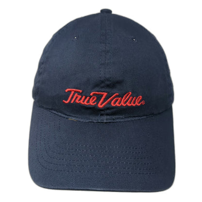 True Value Baseball Cap Blue One Size Strapback Cotton Help Is Around Corner Hat