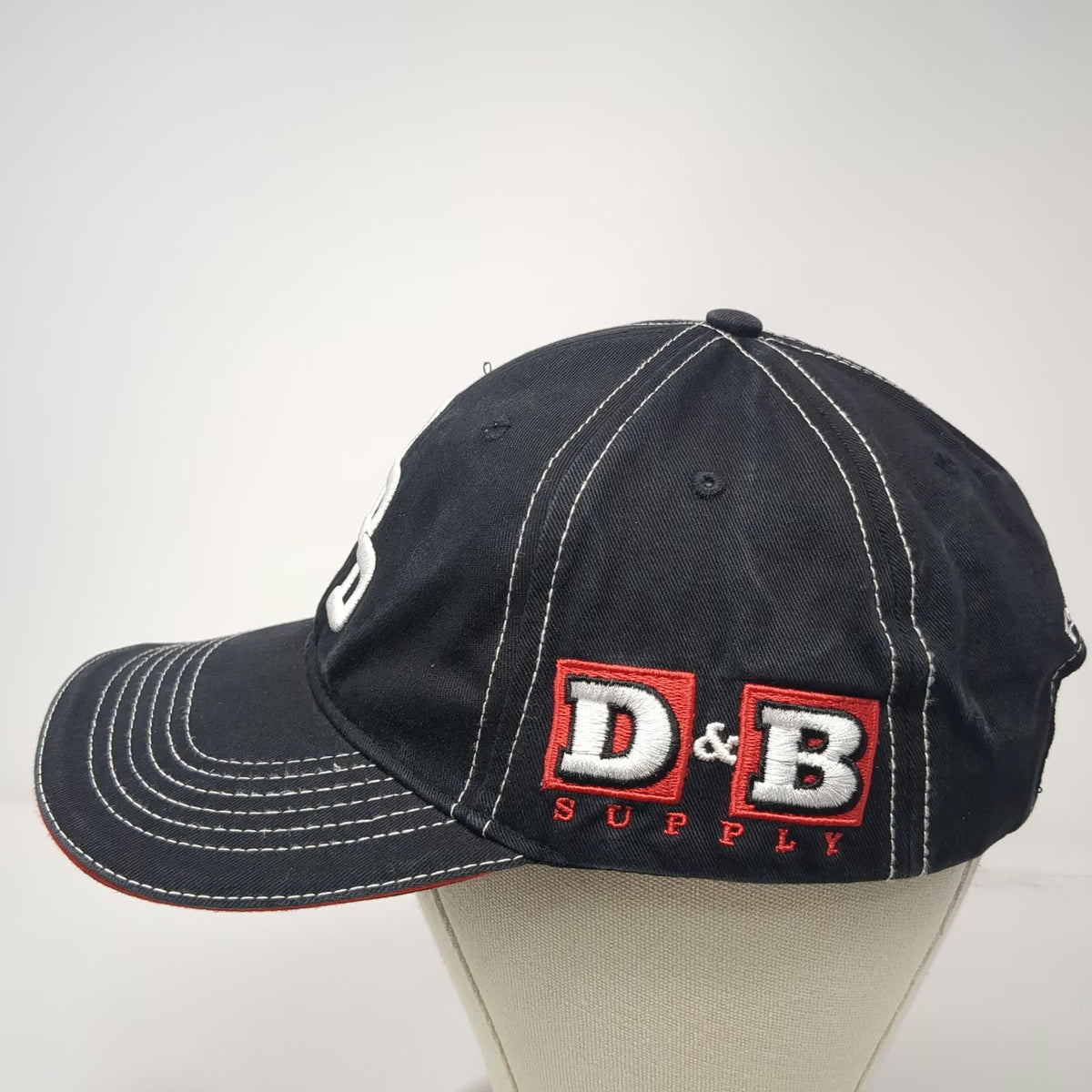 The Hat Source Baseball Cap Black OSFM Strapback D&B Supply Rodeo 10th Annual