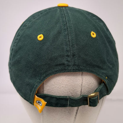Green Bay Packers NFL Reebok Cap One Size Rhinestone Studded Yellow Adjustable