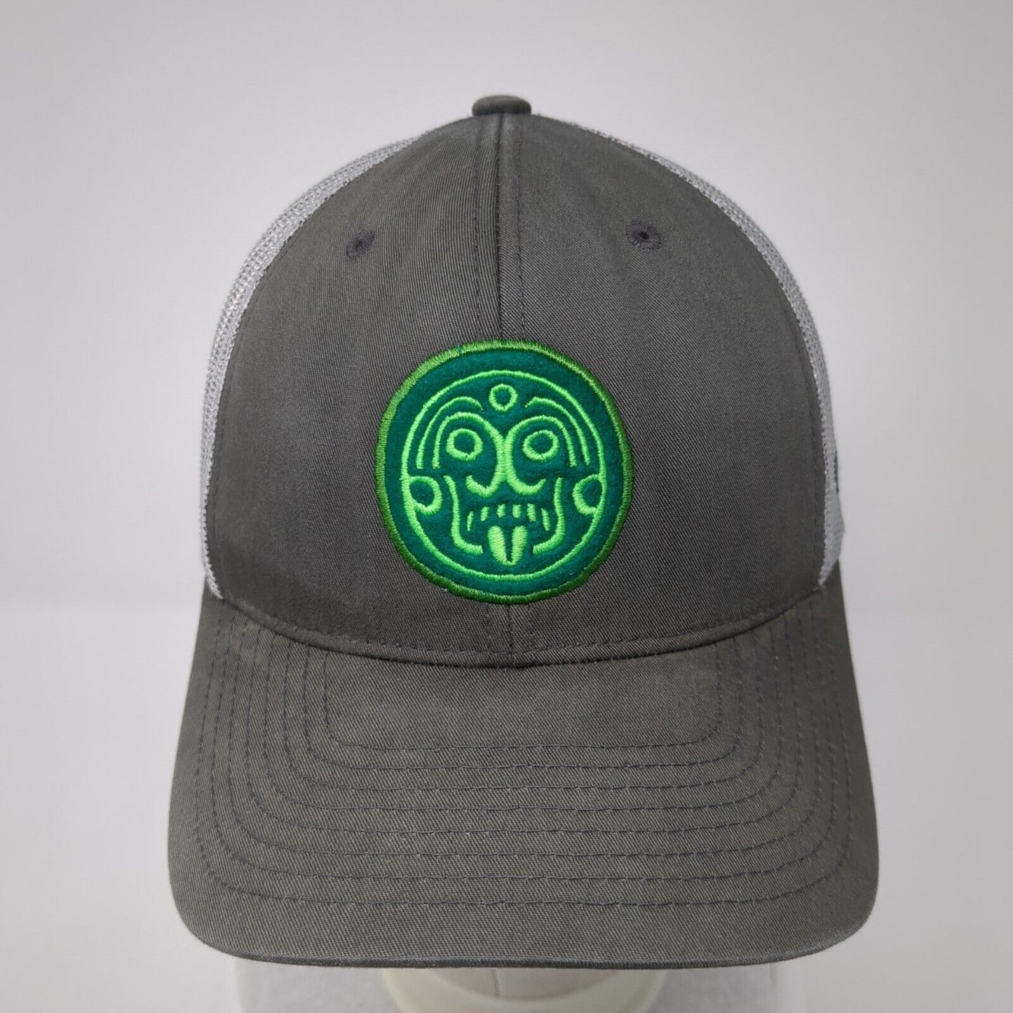 Dolores River Brewery Snapback Trucker Hat Gray One Size Mesh Back