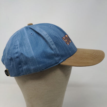 Imperial Headwear Men's Slideback Hat Bllue Tan Boyne Resort Embroidered Logo