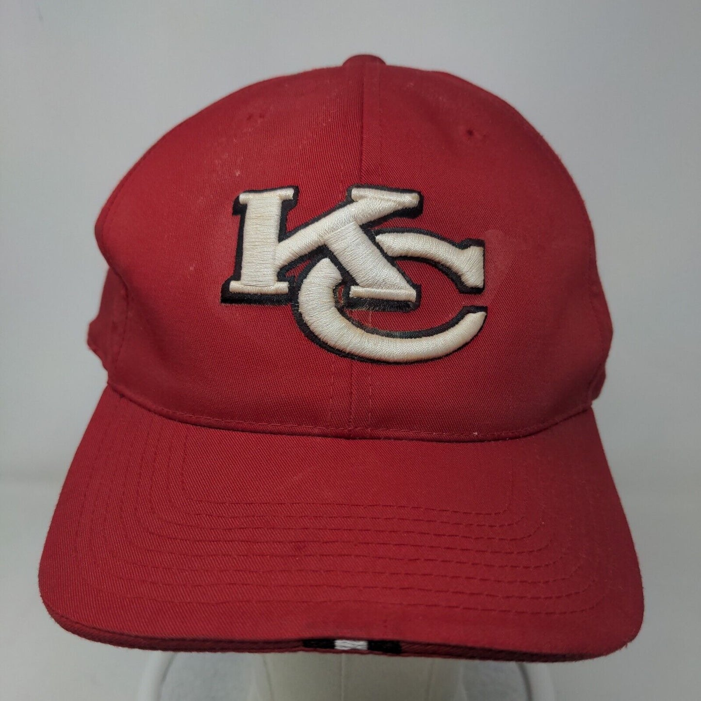 Nike Team Men's Fitted Hat Red 7 7/8 Embroidered Kansas City Chiefs NFL Logo