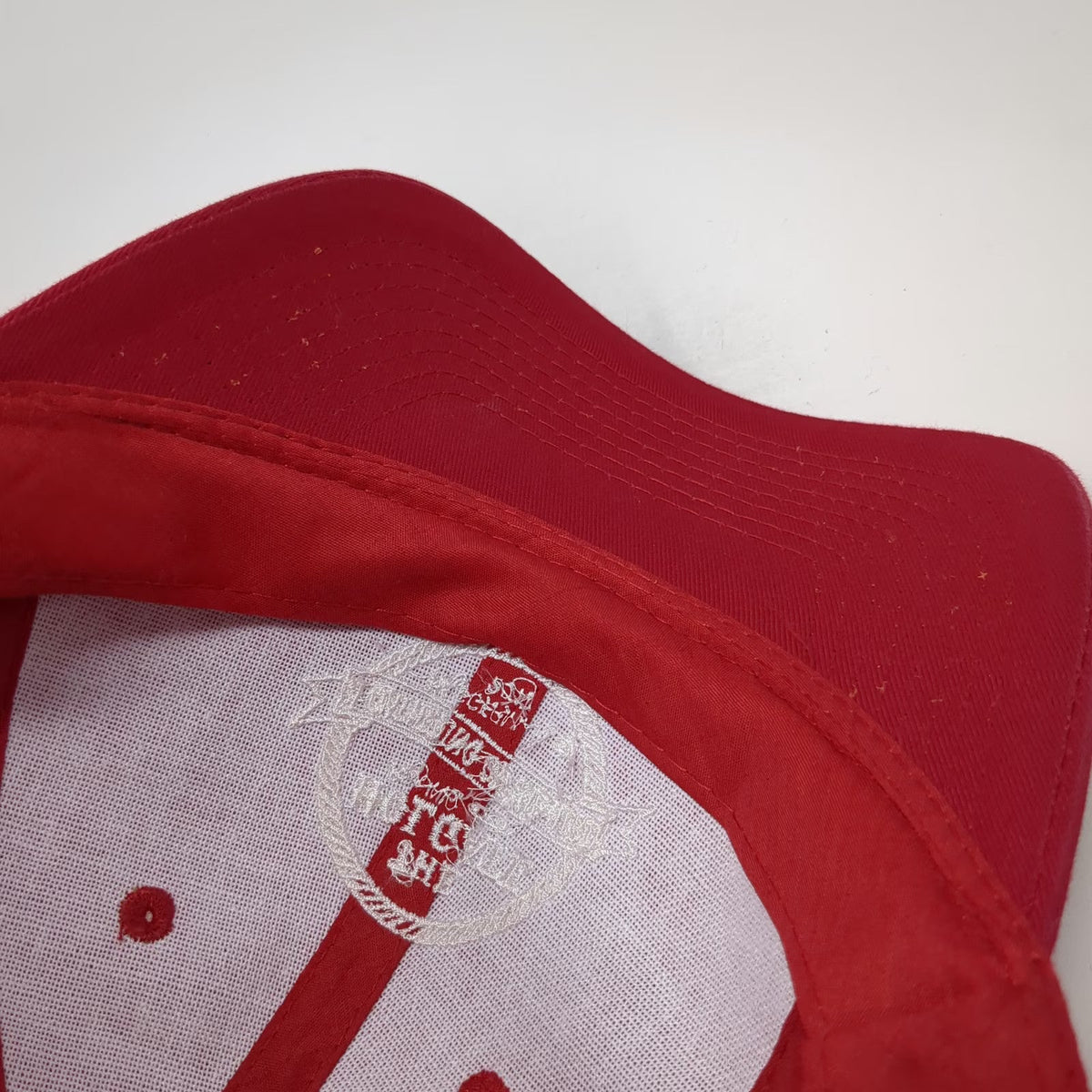 Port & Company Red Baseball Cap One Size Holgate Round-Up Hagerman ID Hat 2017