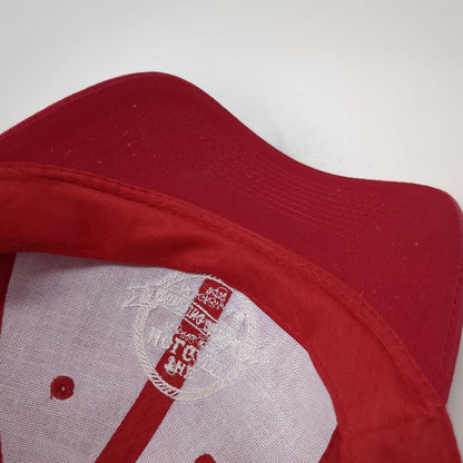 Port & Company Red Baseball Cap One Size Holgate Round-Up Hagerman ID Hat 2017