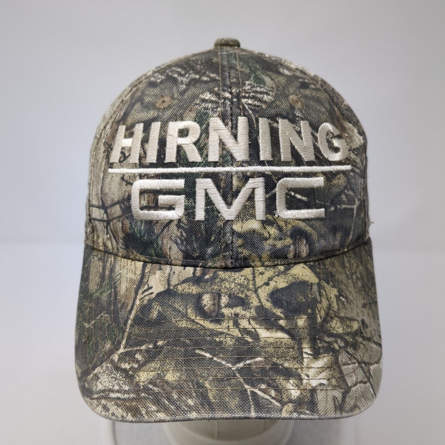 Hirning GMC Strapback Hat Camo One Size Adjustable Hunting Outdoor