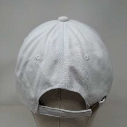 Beaute Aesthetics Slideback Hat White One Size Embroidered Adjustable