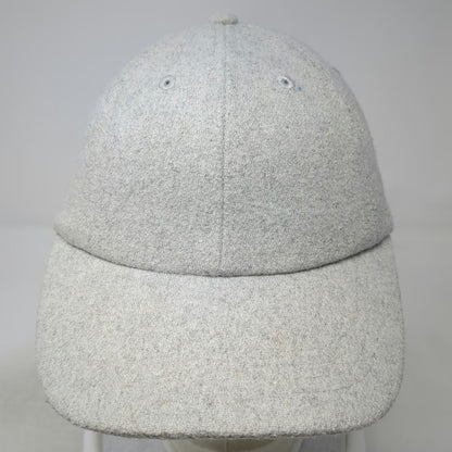 Aeropostale Baseball Cap Gray One Size Wool Blend Adjustable Slideback Hat