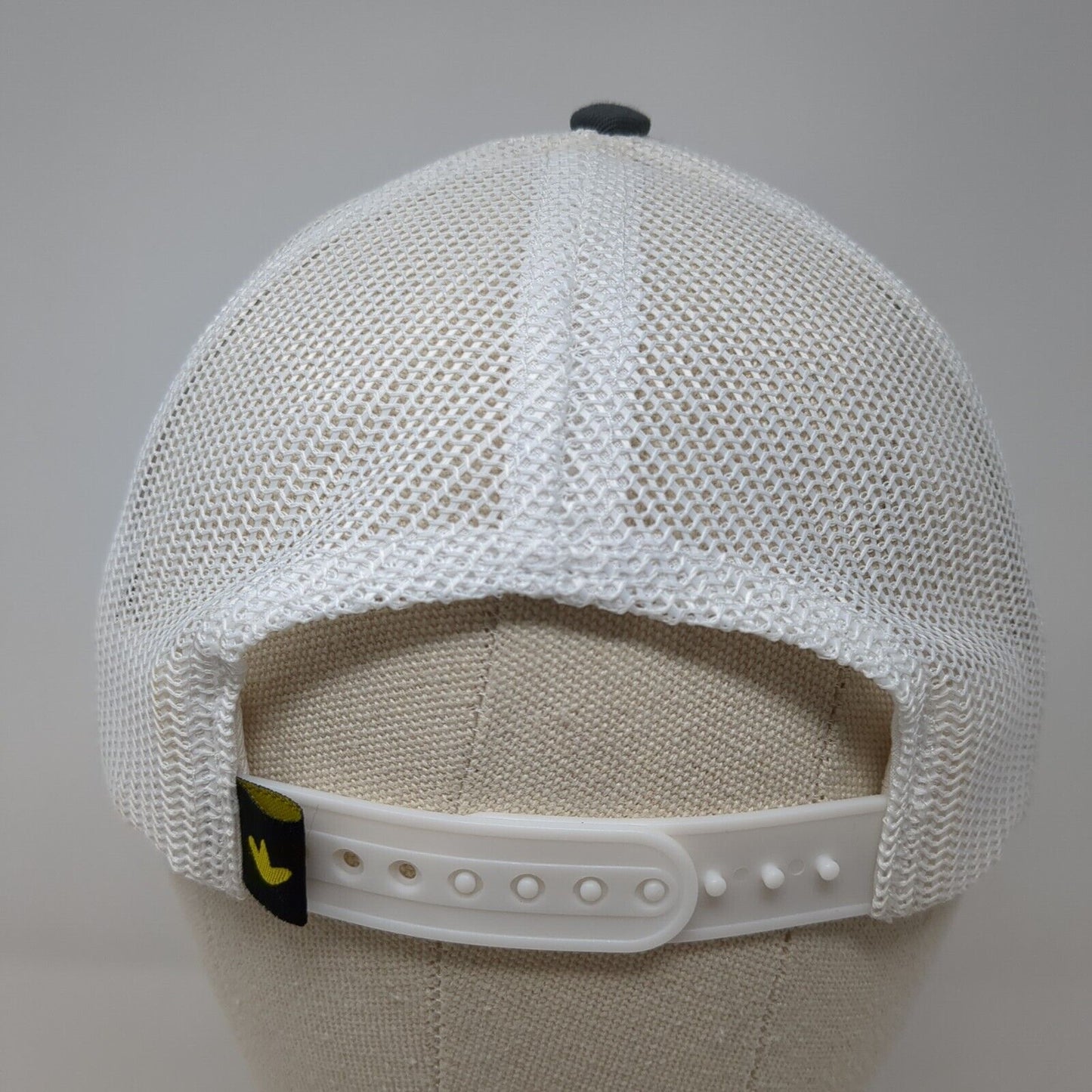 Simplot Gadwear Solutions Snapback Trucker Hat Gray OS Adjustable Mesh Back