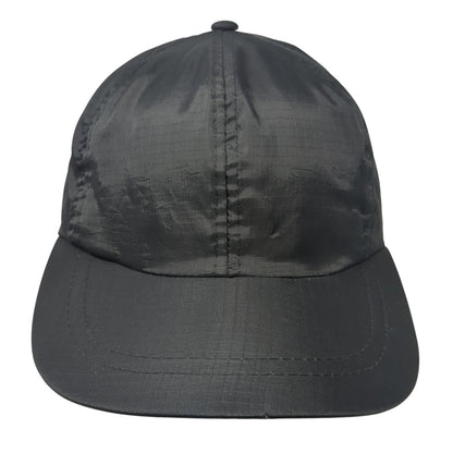 Unbranded Snapback Hat Black One Size Adjustable Lightweight 6 Panel Blank