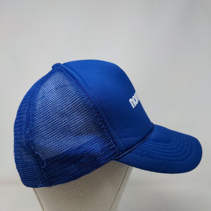 Norandex Snapback Mesh Back Rope Trucker Hat Blue OSFA Adjustable KC Caps