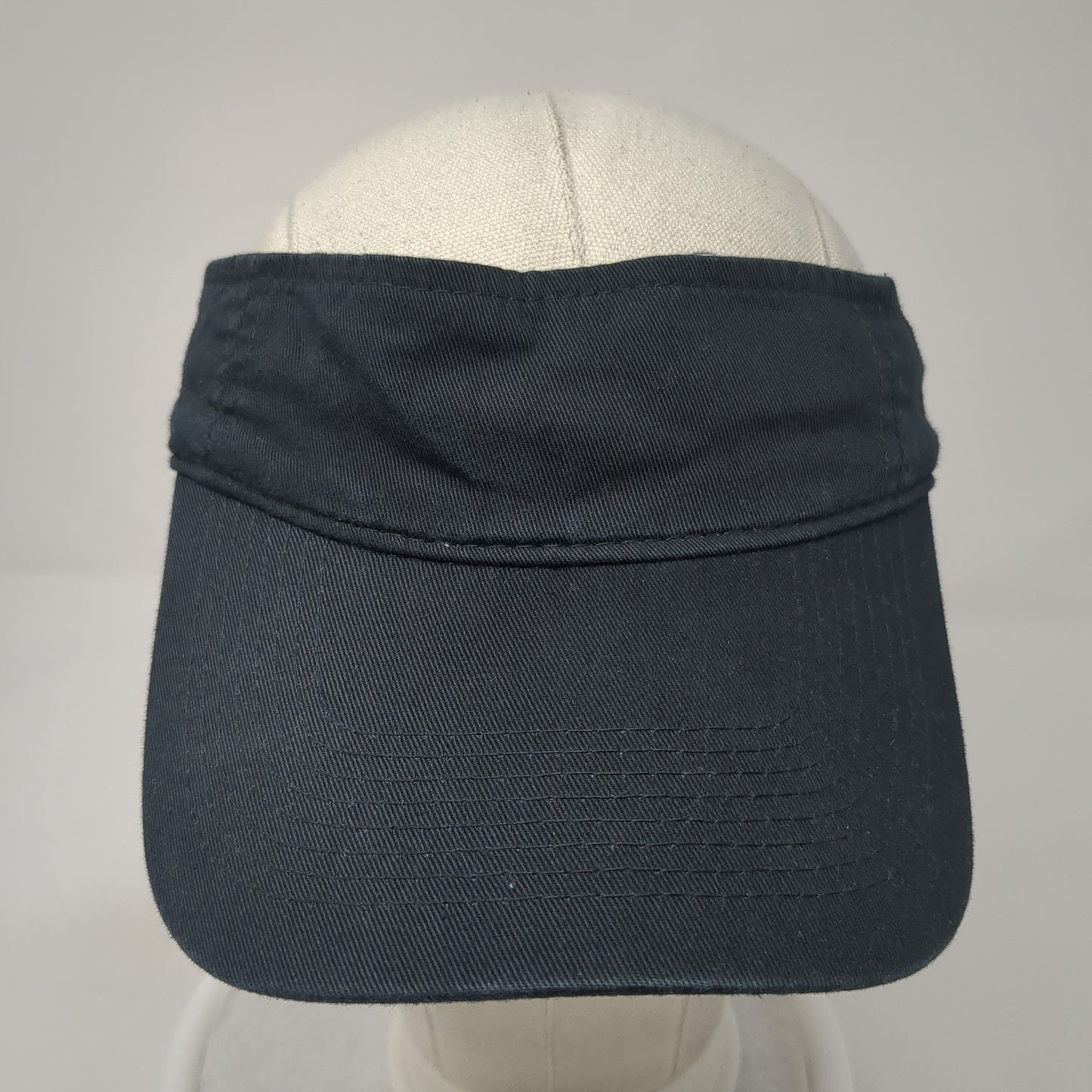 Port & Company Sun Visor Hat Black One Size Adjustable Lightweight Blank
