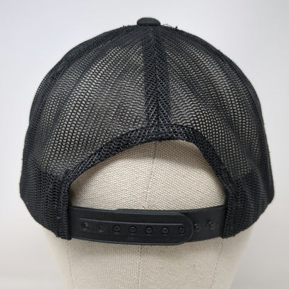 Yupoong Trucker Hat Black One Size Green Lumber Patch Mesh Back Snapback Hat