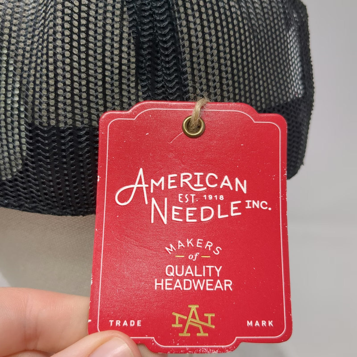 American Needle Lone Star Beer Trucker Hat Black OSFM Snapback BBQ Tacos Mesh