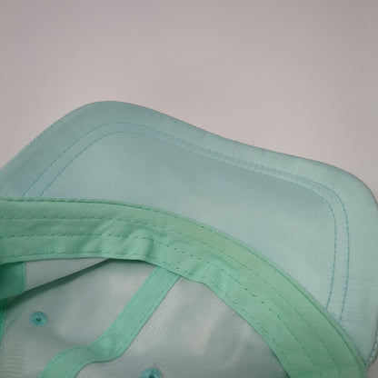Unbranded Slideback Hat Green One Size Adjustable Solid Blank 6 Panel