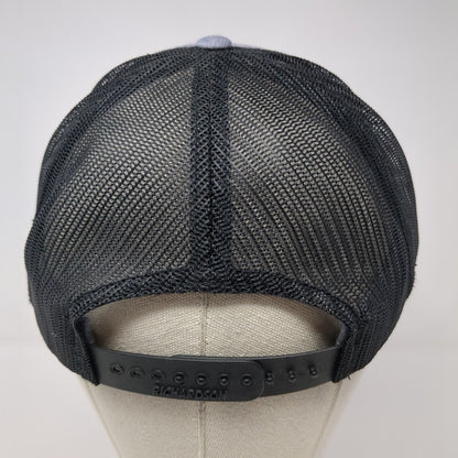 A.S.C. General Contractor Snapback Trucker Hat Gray One Size Mesh Back