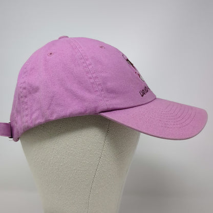 The Mountain Baseball Cap Pink One Size Liquid Happiness Wine Is Life Logo Hat