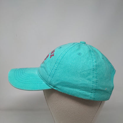 New York City Est 1664 Strapback Hat Bluish-Green OSFA Adjustable Embroidered