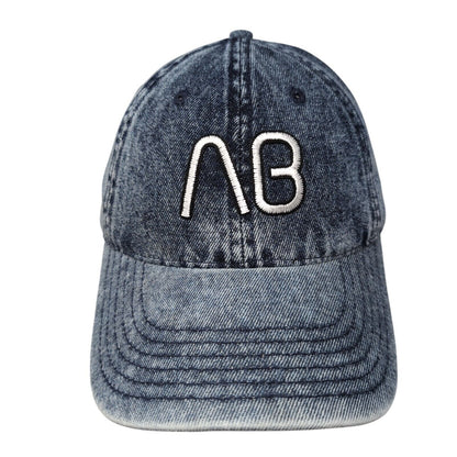 AB Slideback Hat Blue One Size Adjustable Embroidered Denim Cotton Richardson
