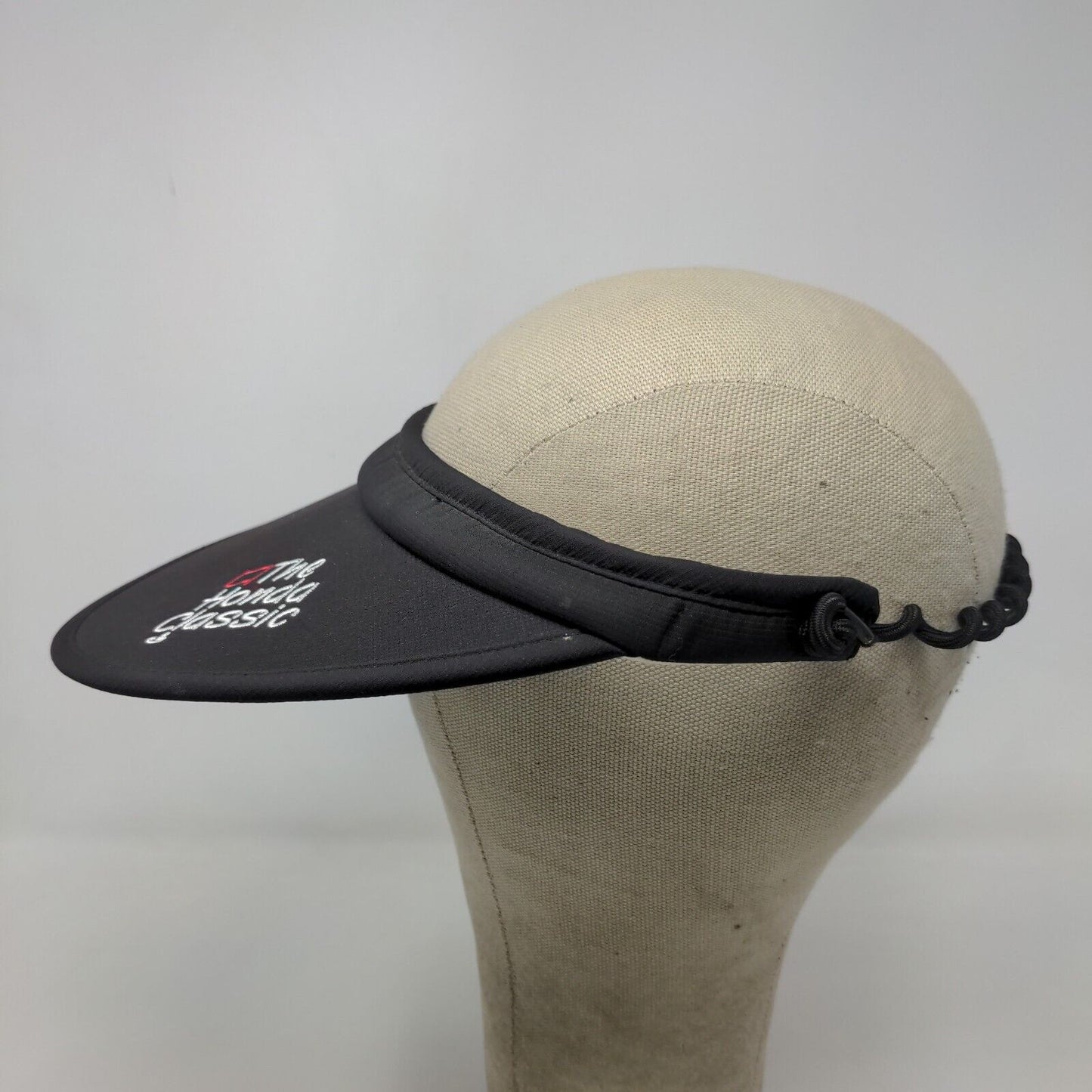 Ahead Lites Women's Stretchy Golf Sun Visor Jack Nicklaus Honda Classic Black