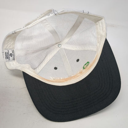 Homer Miller Malarkey Roofing Products Trucker Hat Gray One Size Snapback Mesh