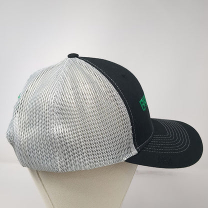 Max Trucker Hat Black One Size Mesh Snapback USA Flag Black Hills Trucking Hat
