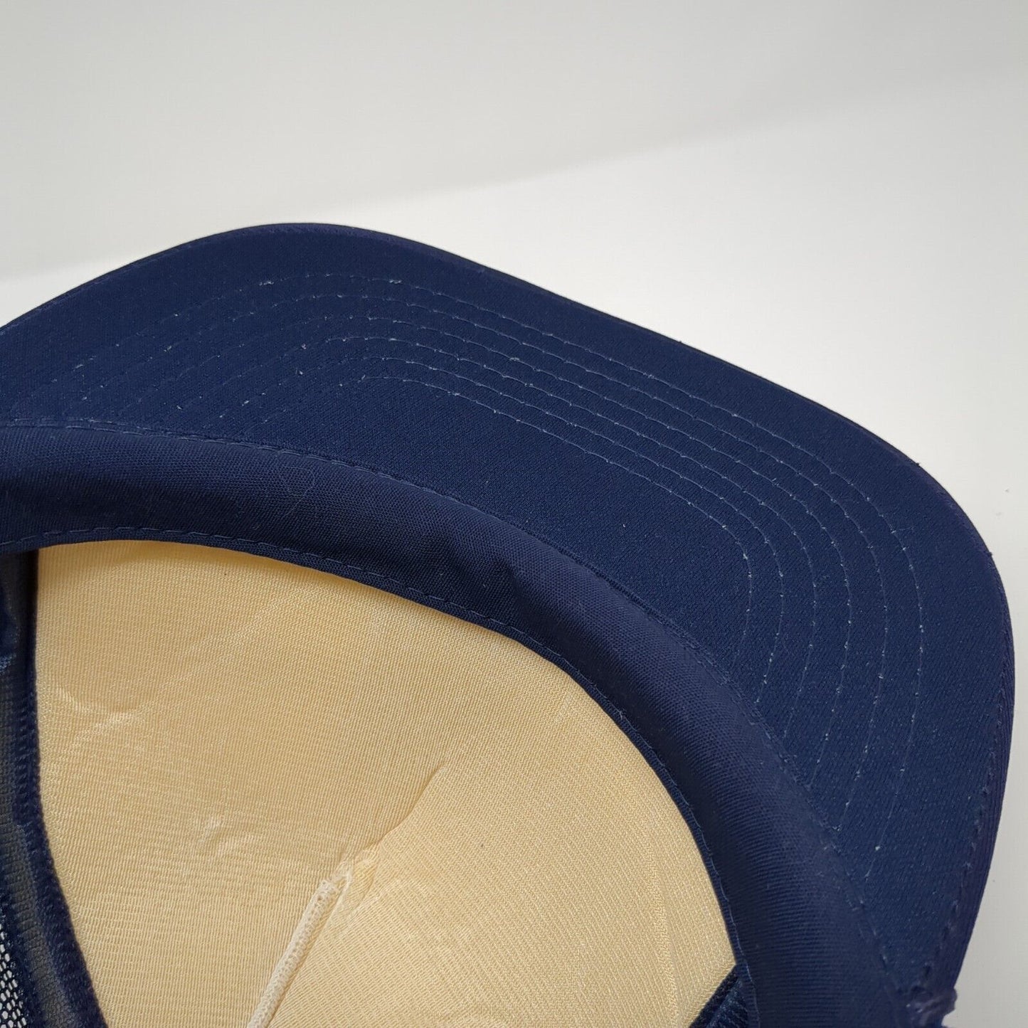 Idaho USA 25 1890-1990 Snapback Trucker Hat Blue One Size Adjustable Mesh Back