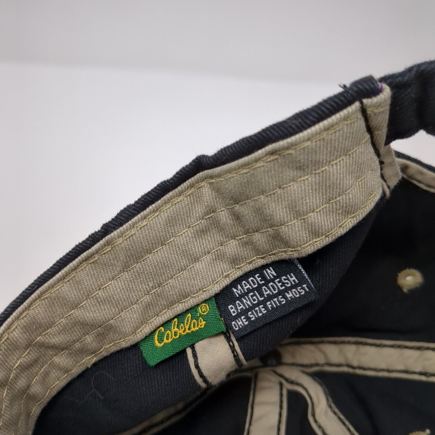 Cabela's Foremost Outfitter Slideback Hat Black One Size Adjustable