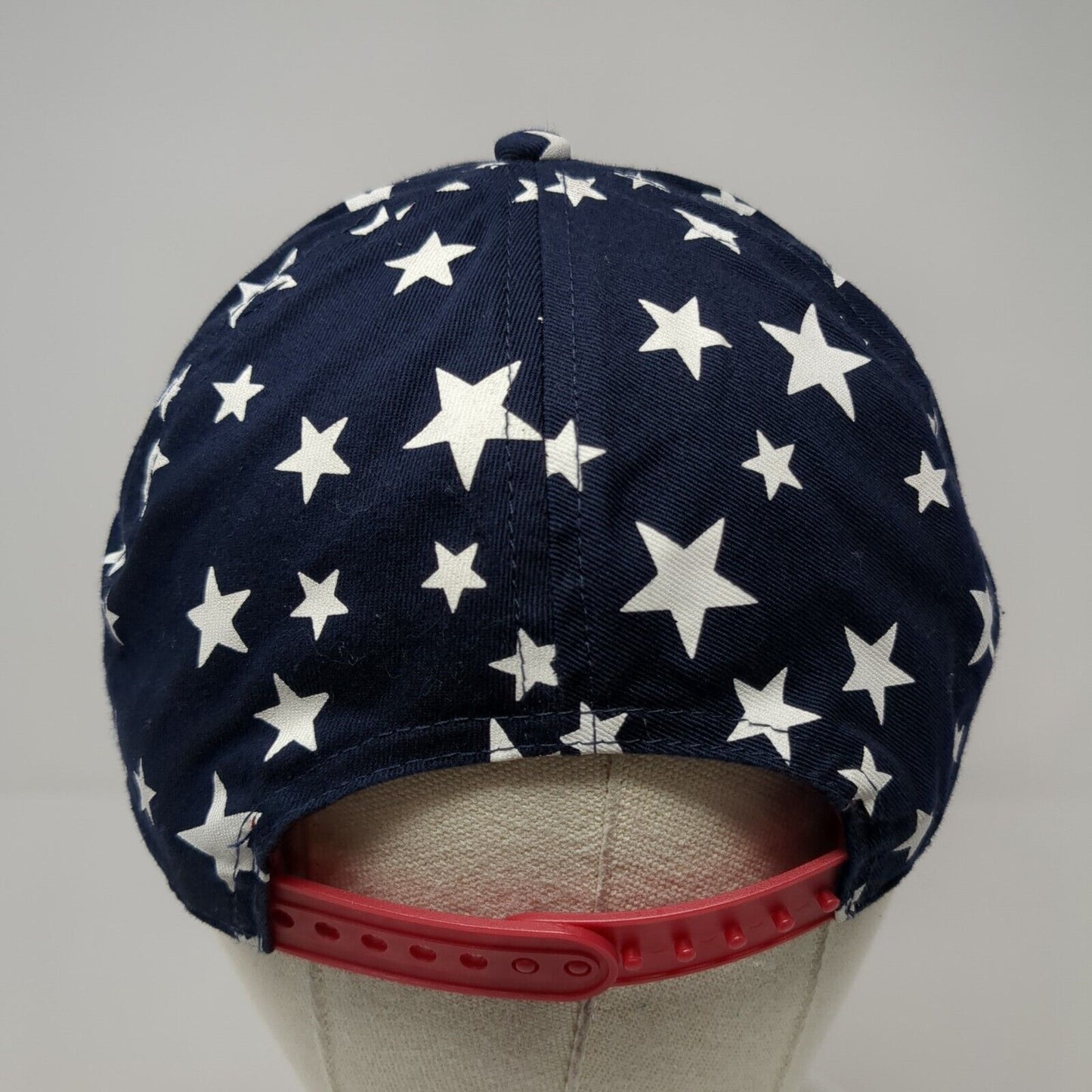 American Flag Snapback Hat Multicolor One Size Adjustable Patriotic