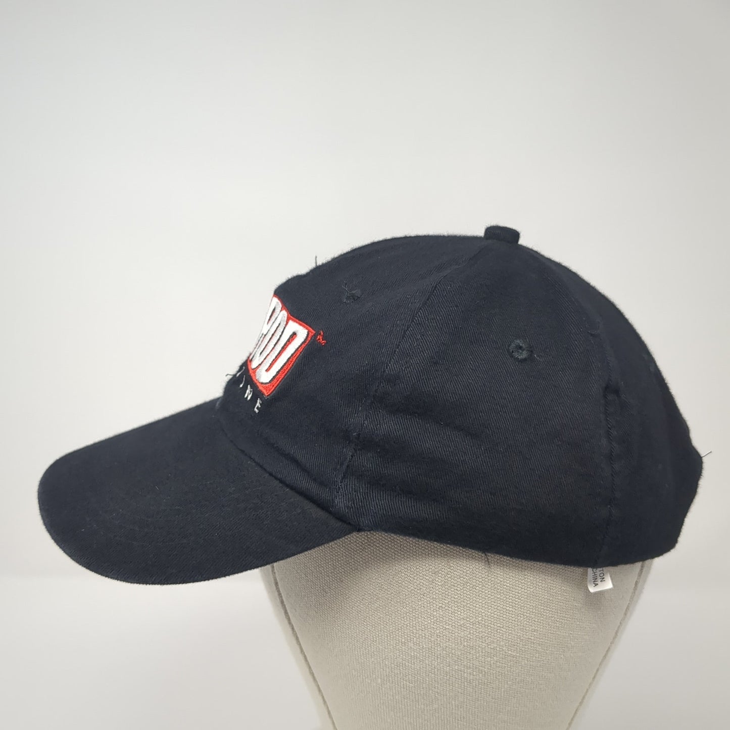Hot Rod Magazine Strapback Hat Black One Size Adjustable Embroidered