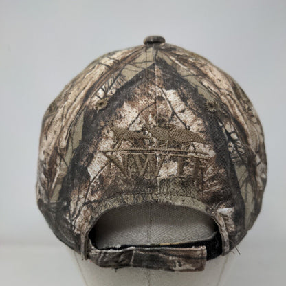 Save The Habitat Save The Hunt Strapback Hat Camo OSFM Outdoor Cap