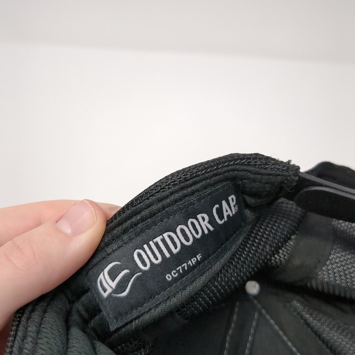 ESI Snapback Trucker Hat Gray OS Adjustable Embroidered Mesh Back Outdoor Cap