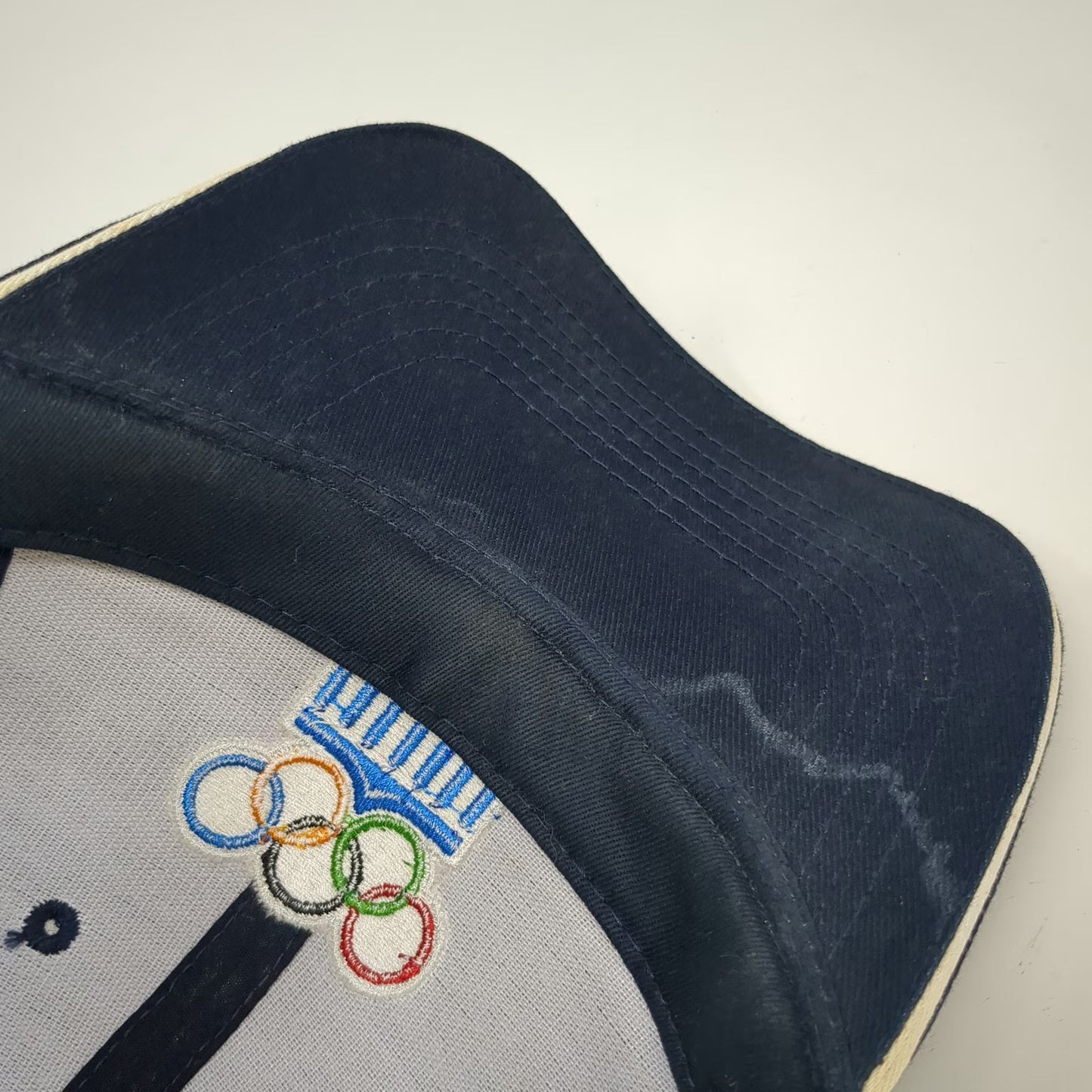 High-Q Athens 2004 Olympics Greece Hellas Flag Blue One Size Baseball Cap Hat