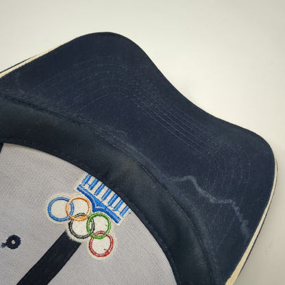 High-Q Athens 2004 Olympics Greece Hellas Flag Blue One Size Baseball Cap Hat